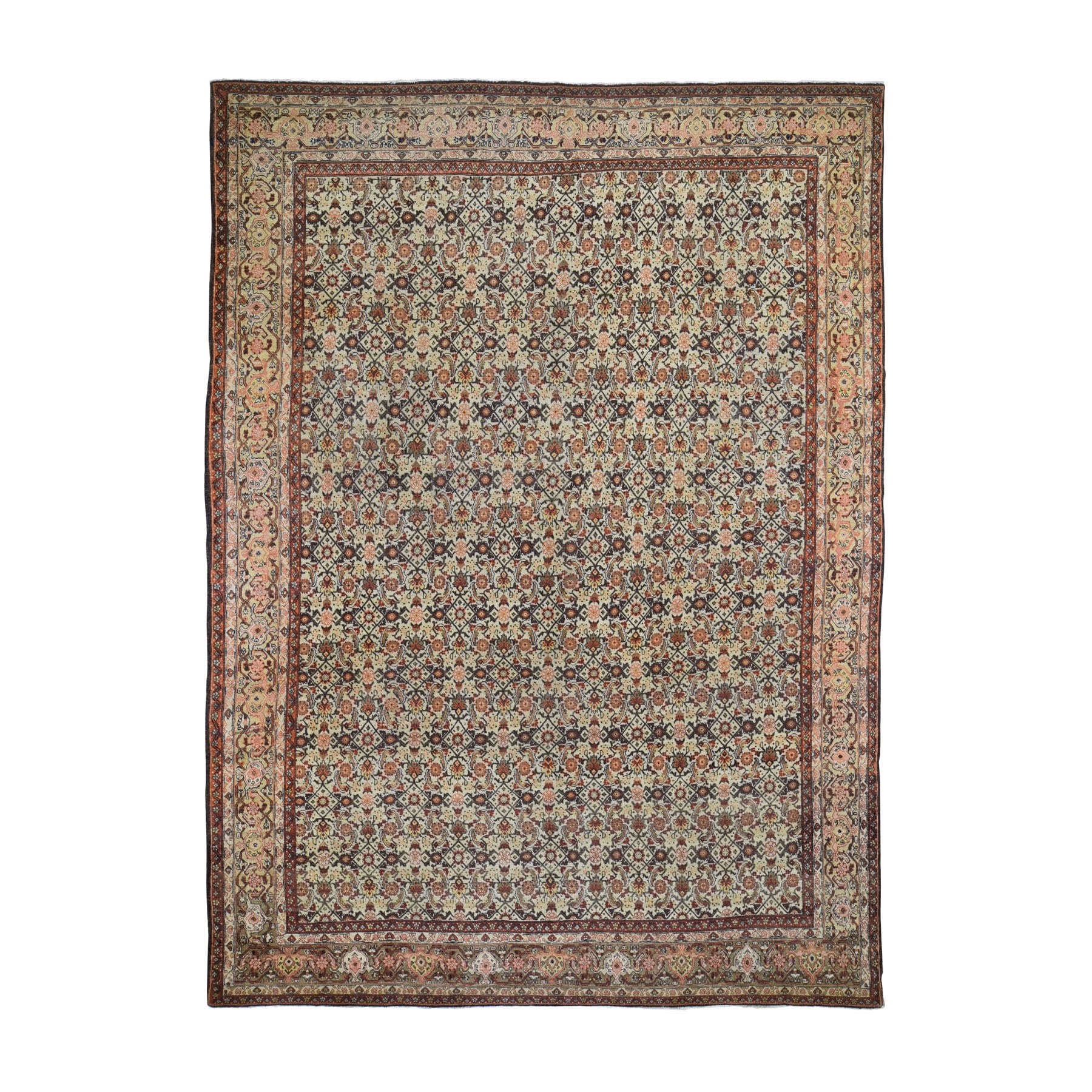 Traditional Wool Hand-Knotted Area Rug 8'4